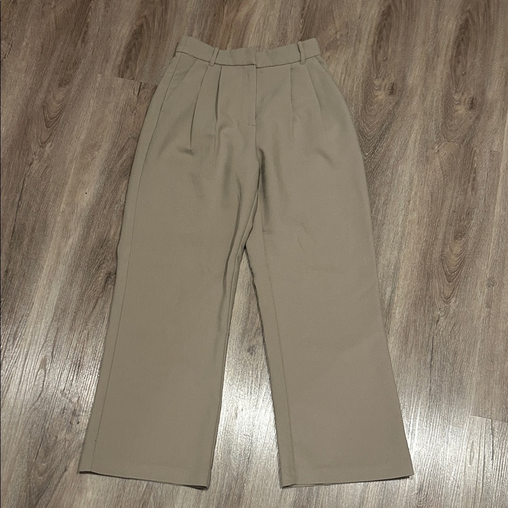 Abercrombie & Fitch Sloane Tailored Wide Leg Pant